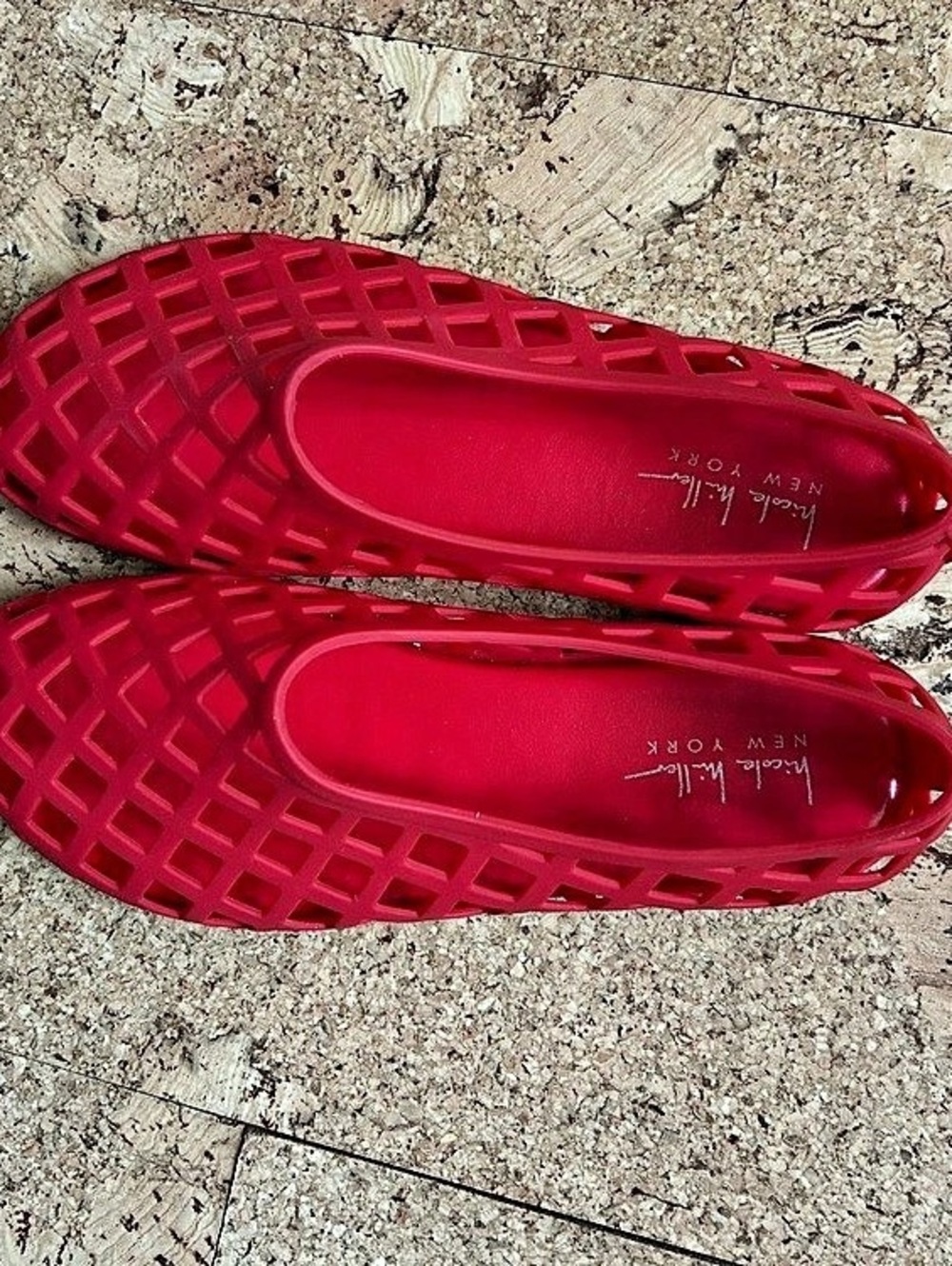 Nicole Miller Women's Jelly Flats Size US 8